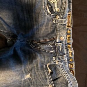 Men’s rock revival jeans